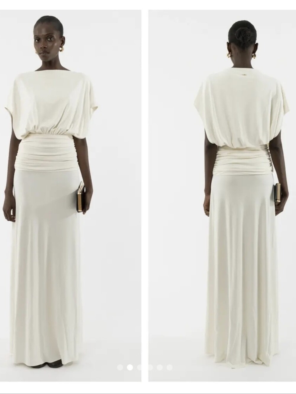 H&M Draped Maxi Long Dress - Picture 9 of 16